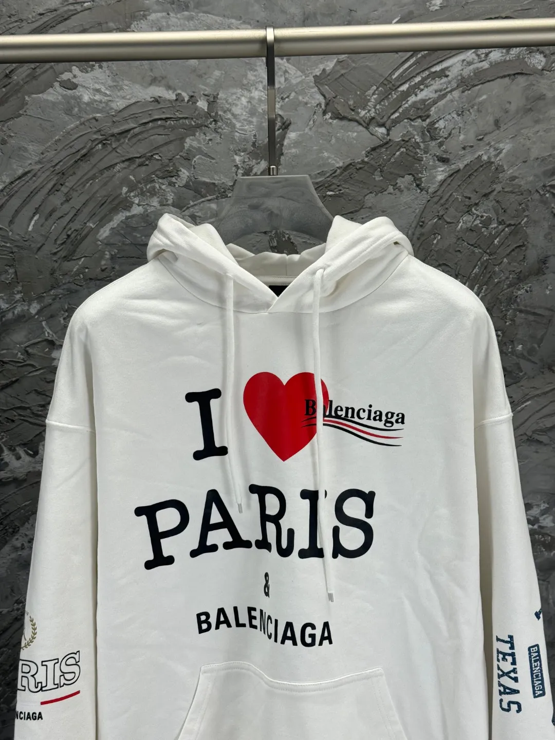 BALENCI*GA New Arrival Balenciaxx . . . 460g Same Style -Color：Black White -SIZE：Xs S M L 8957#
